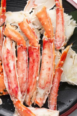 Deniz ürünleri taze yengeç